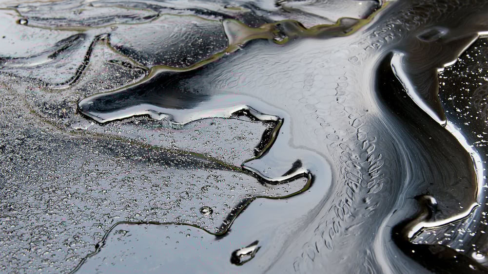 Crude oil pollution