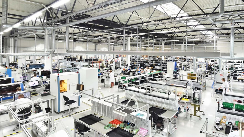Factory for electronics manufature