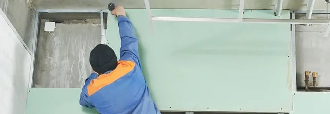 Installing new drywall