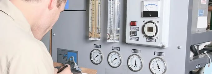 HVAC control panel