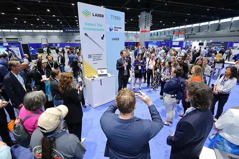 Matt Johnson at WEFTEC in Chicago, 2023.