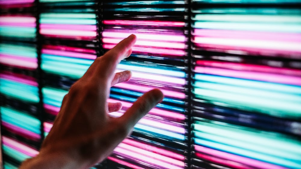 Interacting with a smart lighting surface